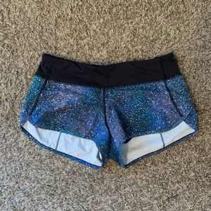 Lululemon speed shorts